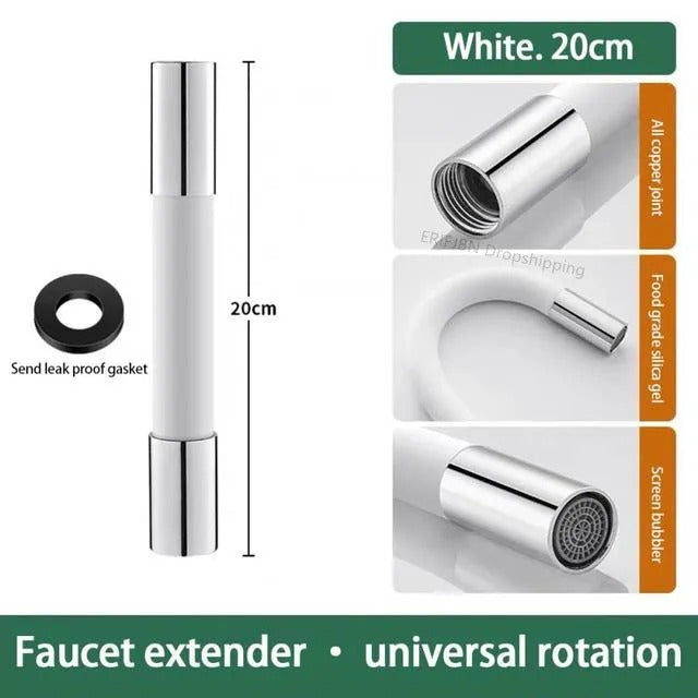 Flexible Bending Pipe Faucet 360 Rotating